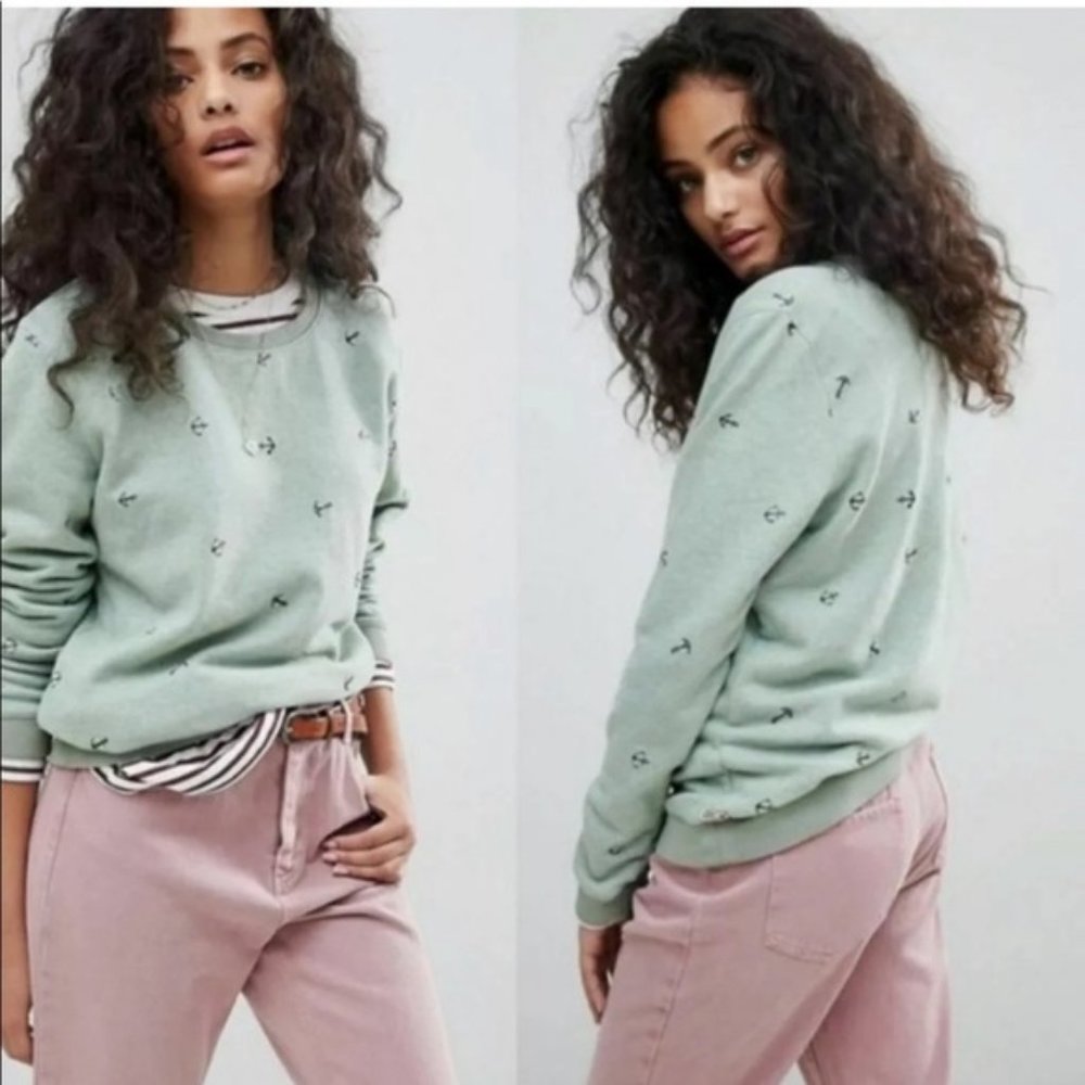 Scotch & Soda Anchor Sweatshirt | Green
